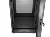 Lanberg Szafa instalacyjna rack stojąca 19 cali 32U 600x600 drzwi perforowane LCD czarna (Flat pack)